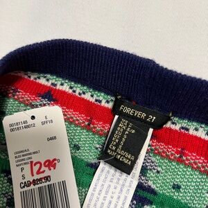 Forever 21 cozy Santa Leggings